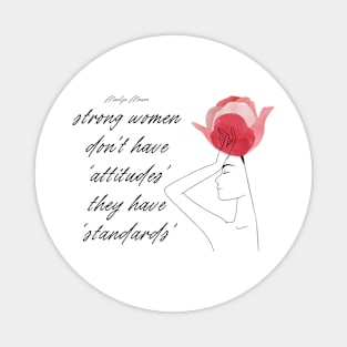 Strong Women Attitude Magnet